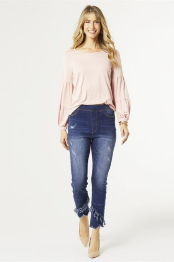 Coco + Carmen, OMG Skinny Ankle Jean Pants, Perfect Pull-on Jeans for  Every Body Type