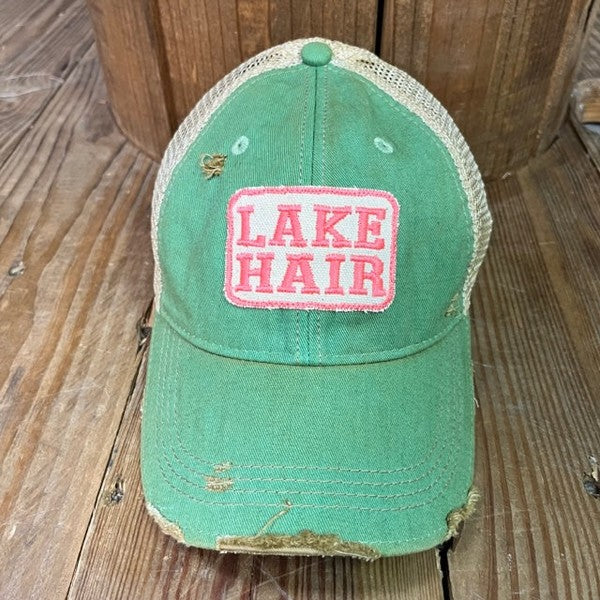 Lake Hair Baseball Style Hat