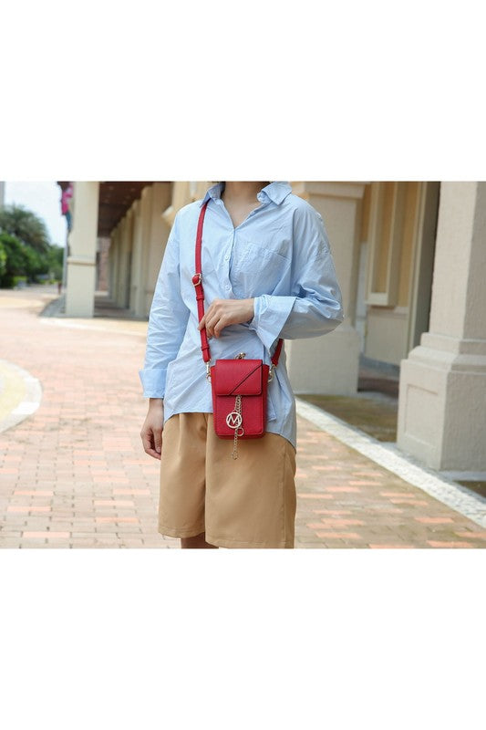 MKF Collection Hannah Crossbody & Wristlet By Mia