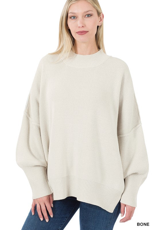 Zenana-Oversized Front Pocket Sweater – Simply Dixie Boutique