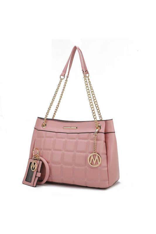 MKF Collection Mabel Quilted Shoulder Bag by Mia K