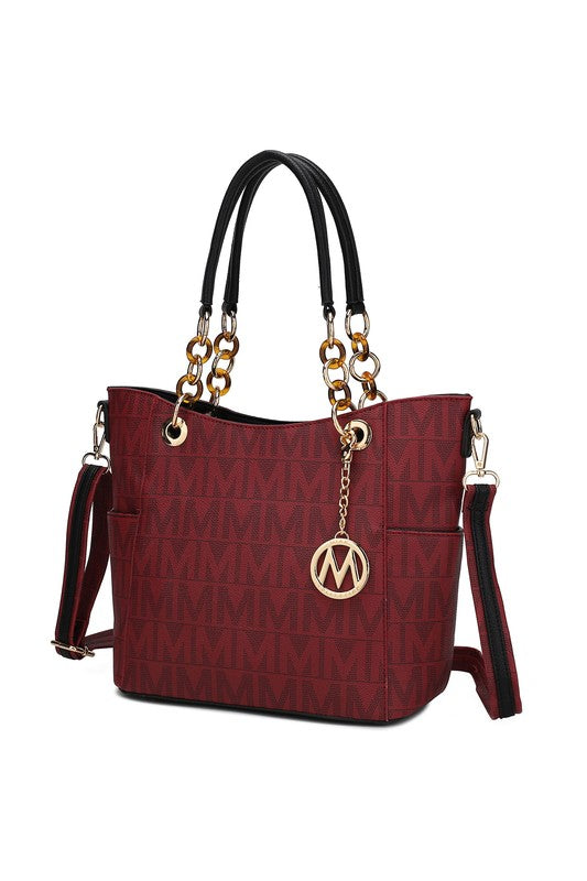 MKF Collection Kissaten Milan M Signature Tote by Mia K