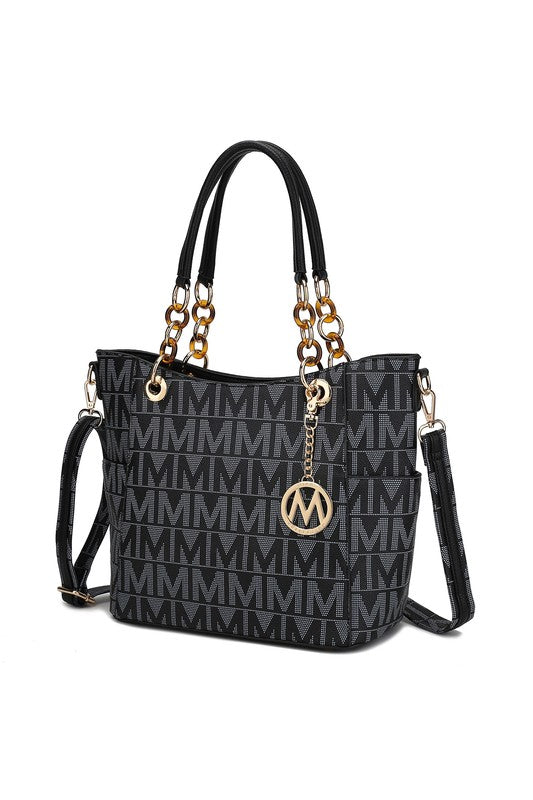 MKF Collection Kissaten Milan M Signature Tote by Mia K