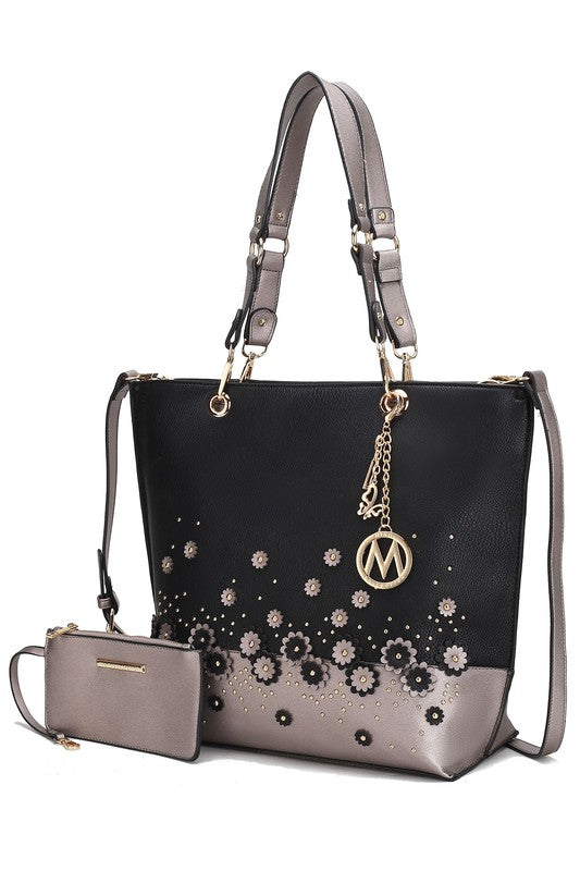 MKF Petra Tote Bag with Wristlet by Mia K