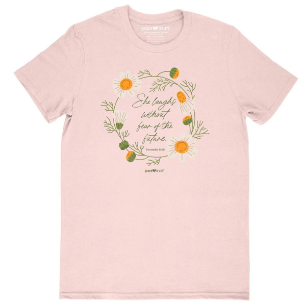 Kerusso Grace & Truth Women's T-Shirt Laugh Daisies