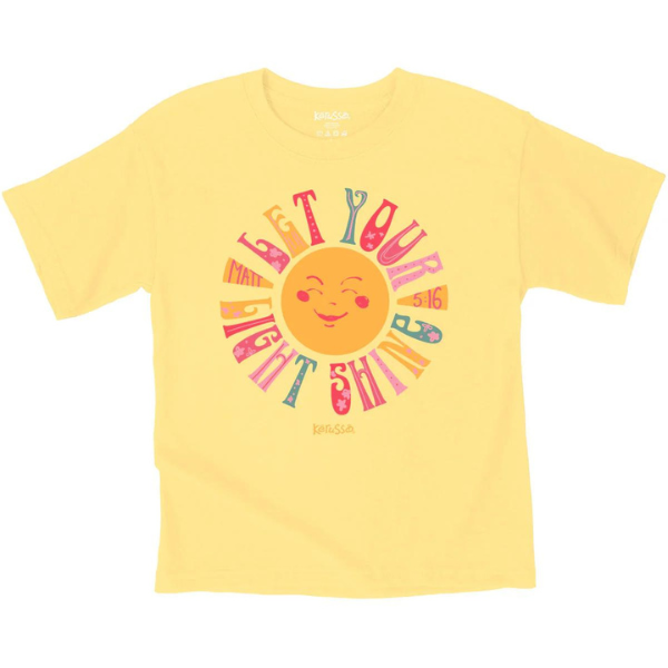 Kerusso Kid's T-Shirt Let Your Light Shine