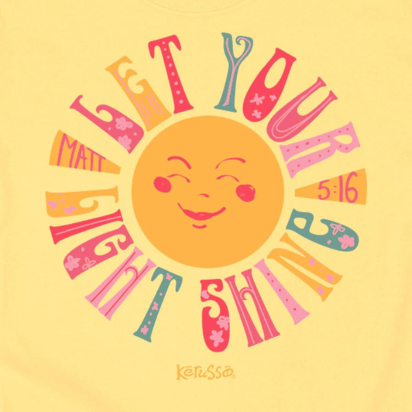 Kerusso Kid's T-Shirt Let Your Light Shine