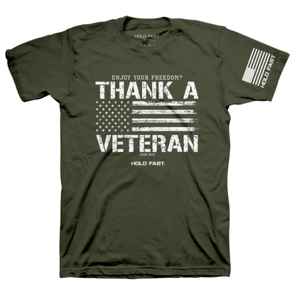 Hold Fast Men's T-Shirt Thank A Veteran