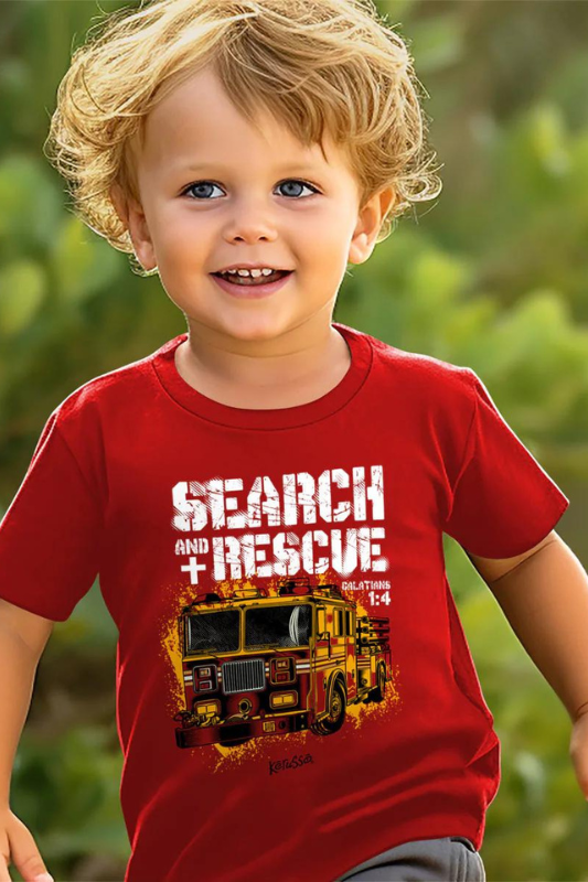 Kerusso Kid's T-Shirt Search & Rescue