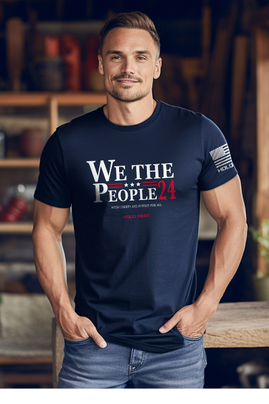 Hold Fast Men's T-Shirt We The People 24