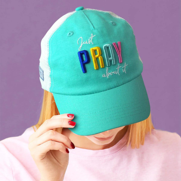 Grace &  Truth Women's Cap Just Pray About It