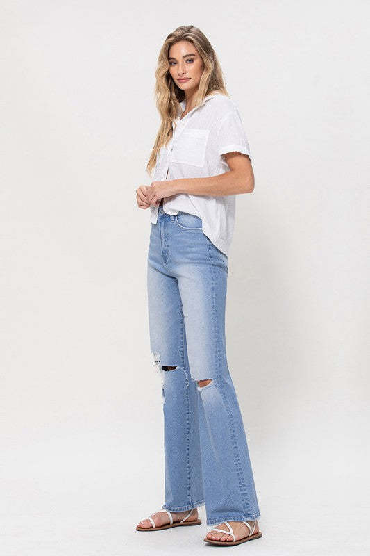 Flying Monkey High Rise Vintage Flare Jeans