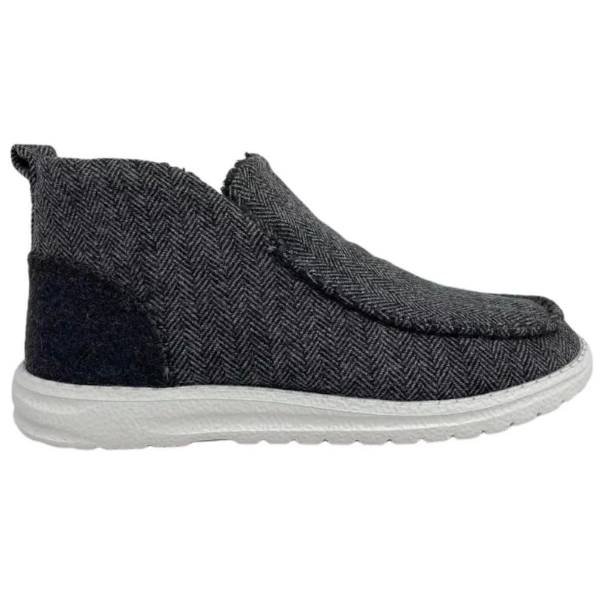 Gypsy Jazz Very G Slip On Booties Mercia Charcoal